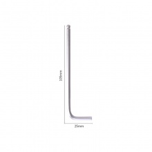 得力(deli)加長球頭內(nèi)六角S2(銀)DL2092