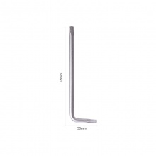 得力(deli)加長中孔花型內(nèi)六角(銀)DL2142