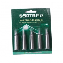 世達(SATA)5件無鉛烙鐵頭B型(圓頭形)02021