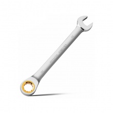 得力(deli)90齒棘輪兩用扳手DL34330