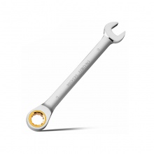 得力(deli)90齒棘輪兩用扳手DL34308