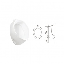 歐寶斯(OBUSE) 掛壁式墻排水陶瓷小便尿斗(550*350*350mm)OBS-15605