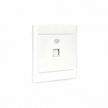 博格A1一位電話插座（壓線式) A1521