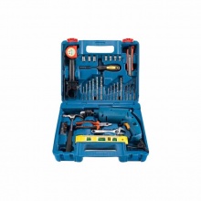 東成 家用沖擊鉆套裝 小電錘 手電鉆 Z1J-FF04-13 手槍鉆 220V 多功能沖擊鉆工具 Z1J-FF04-13 沖擊鉆套裝