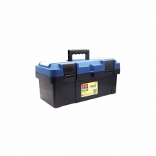 東成工具箱維修手提式電工收納盒PP塑料收納箱多功能家用五金車載盒工業(yè)級 17寸(375*170*190mm)