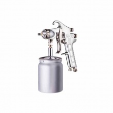 東成吸上式/下壺噴漆槍W(xué)-71/77氣動(dòng)霧化噴槍噴漆壺?fù)屍囉推釃姌?W-77-2.5S噴槍-吸上式（下壺）