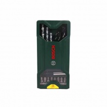 博世(Bosch)沖擊鉆頭 木工鉆頭 石工鉆頭 鍍鈦麻花鉆頭30支混合套裝 博世15支石工鉆頭批頭套裝