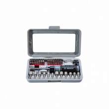 博世(Bosch)棘輪46件套螺絲刀套裝螺絲刀起子機(jī)用組合工具 46件棘輪螺絲刀批頭套裝