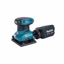 牧田(MAKITA)多功能家用木工打磨機200W膩子無塵砂紙機盤式軌道砂光機BO4556