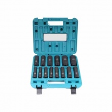 牧田(MAKITA)電動(dòng)扳手套筒套裝工業(yè)級(jí)碳鋼加長(zhǎng)套筒1/2寸加長(zhǎng)套筒14件套B-52308