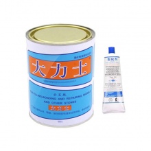 大力士云石膠 大理石膠瓷磚修補強力石材膠快干膠 黑色0.7L