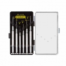 史丹利(STANLEY)6件套金屬精密螺絲批 維修手機(jī)眼鏡鐘表拆機(jī)小起子 66-039-23