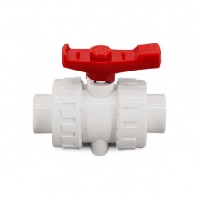 聯(lián)塑PVC給水管雙活接式球閥40