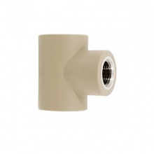 聯(lián)塑灰色PPR水管內(nèi)牙三通25×1/2