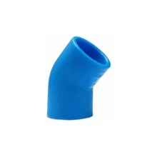 聯(lián)塑PE給水管注塑承插45°彎頭90