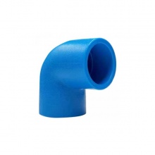 聯(lián)塑PE給水管注塑承插90°彎頭75
