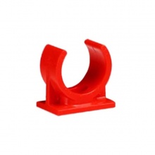 聯(lián)塑紅藍(lán)家裝線管 管卡紅色25