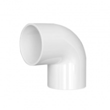 鍍美白色UPVC直角90度彎頭(內(nèi)徑)63mm