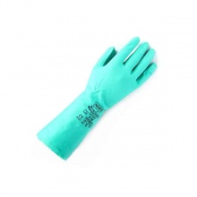 霍尼韋爾LA102G-9無襯丁腈手套 耐酸堿防水 耐油防化勞保手套