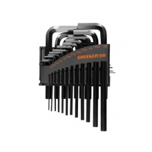 綠林內(nèi)六角扳手萬(wàn)能工具套裝六角螺絲刀(公英制平頭)內(nèi)六角25件套