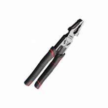 得力(deli) 多功能鋼絲鉗8寸省力型高壽命鉻釩鋼帶剝線(xiàn) DL100018Z