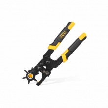 得力(deli) 打孔鉗6圓孔(黃)9寸 DL1919