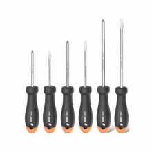 得力(deli) home系列螺絲批6件套(橙) HT1006C