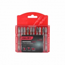 得力(deli) 6.3mm專業(yè)裝修型雙頭旋具頭S2(黑) DL254065