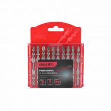 得力(deli) 6.3mm專業(yè)裝修型雙頭旋具頭S2(黑) DL254065X