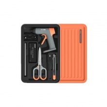 得力(deli) home系列層疊式工具組套-6件DIY工具套裝(橙) H1001-C