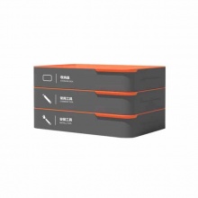 得力(deli) home系列層疊式工具組套-ADE三層(橙) H1001-ADE