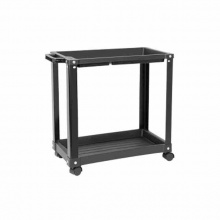 得力(deli) 塑料二層工具車(黑) DL433002