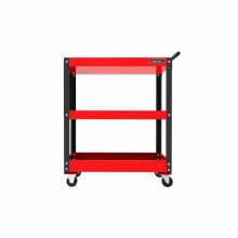 得力(deli) 三層零件工具車(chē)(紅) DQ02203