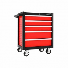 得力(deli) 五抽屜工具車(紅) DQ02305