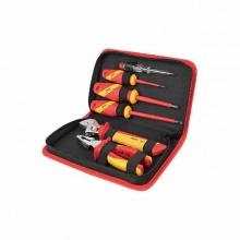 得力(deli) 絕緣電工維修組套(黑) DQ91001