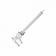 得力(deli) 帶表卡尺專業(yè)0.01mm(紅) DL93200B