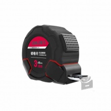 得力(deli) 鋼卷尺自鎖尼龍覆膜Ⅰ級(紅) DL3800