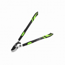 得力(deli) 伸縮款鯊魚頭四角省力粗枝剪(綠) DL580334