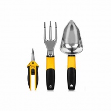 得力(deli) 鏟耙套裝鋁合金(黃) DL580803B