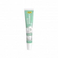 得力(deli) 手?jǐn)D式防霉玻璃膠150ml(瓷白) DA-JG101B