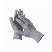 得力(deli) PU涂層防切割手套(灰) DL521043